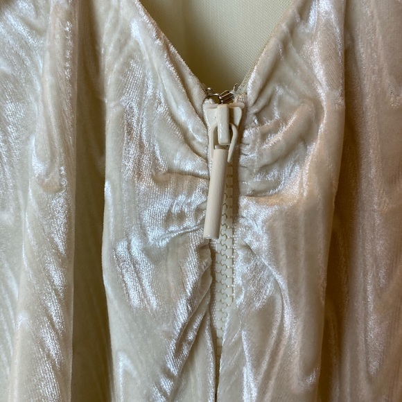 Silence + Noise Cosmic Burnout Velvet Maxi Dress S - Picture 8 of 8